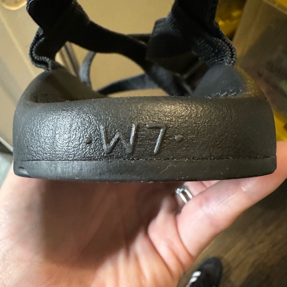 CHACO Z CLOUD BLACK SANDAL 7 LIKE NEW - Picture 4 of 4